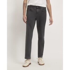 Everlane Uniform Men's The Athletic 4-Way Stretch Organic Jeans Black 31x30 New!